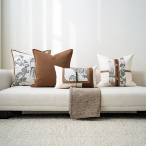 Yuanhee vuông Gối Đệm thích hợp cho khách sạn Mô hình phòng phòng khách phòng ngủ nhà trang trí kết hợp gối Đệm Bộ - Product Image 5