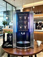 Mesin Kopi Otomatis Komersial untuk Meja dengan Layar Sentuh dan Layanan Mandiri