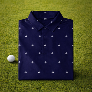 बेस्ट सेलिंग लेबल पोलो शर्ट कस्टम लोगो ड्राई त्वरित पॉलिएस्टर लुभावनी सबलिमिनेशन पुरुषों के लिए गोल्फ कपड़े - Product Image 1