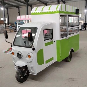 Tricycle électrique motorisé à prix abordable, <span class=keywords><strong>voiture</strong></span> de restauration, cuisine mobile, <span class=keywords><strong>remorque</strong></span> alimentaire de loisirs - Product Image 3