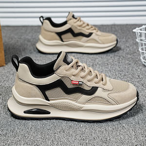 2024 <span class=keywords><strong>zapatillas</strong></span> de deporte transpirables cómodas personalizadas para hombres gran oferta zapatos para caminar personalizados malla superior de moda Primavera otoño antideslizante - Product Image 1