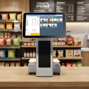 Caisse enregistreuse tactile de bureau 11,6/15/15,6 pouces avec imprimante et balance pour les commerces de détail, les restaurants et les entreprises - Product Image 1