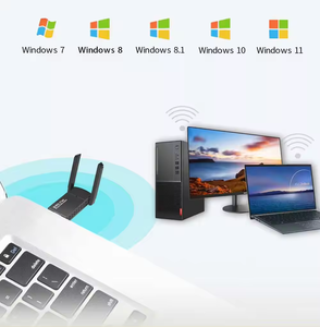 Miễn phí điều khiển Dual Band 2.4Ghz 5Ghz USB2.0 <span class=keywords><strong>Wifi</strong></span> <span class=keywords><strong>Adapter</strong></span> 1300Mbps mạng không dây <span class=keywords><strong>adapter</strong></span> <span class=keywords><strong>wifi</strong></span> Dongle cho <span class=keywords><strong>Windows</strong></span> XP 7/<span class=keywords><strong>8</strong></span>/<span class=keywords><strong>8</strong></span>.1/10 - Product Image 5