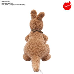 2025 nouveau jouet en peluche <span class=keywords><strong>kangourou</strong></span> avec sacs pour bébé Parent enfant personnalisé en peluche <span class=keywords><strong>kangourou</strong></span> doux créatif Animal sauvage peluche Simulation - Product Image 4
