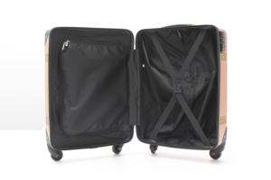 Valigia in Stile Retrò in ABS con Manico in Alluminio-Ferro, Serratura TSA Esterna e Ruote Singole - Product Image 6