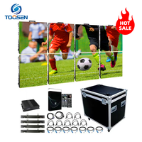 Solution de mur vidéo LED TOOSEN P2.9 P3.91 P4.8, panneau d'affichage mobile pour événements en extérieur, écran de scène, 7000 cd/m², IP65