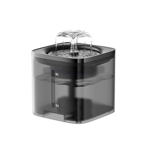 Mini fuente de agua para mascotas con diseño de flores, eléctrica, de plástico, con control por aplicación, diseño desmontable, WF560 - Product Image 5
