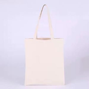 Design Custom Solid Color Canvas Bag Custom Design Canvas Tote Bag Wholesale - Product Image 4