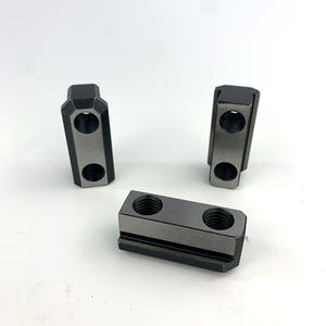 Mandrin pneumatique à trois mâchoires, glissière à bloc en T, glissière hydraulique à mandrin creux solide à pression d'huile, en stock - Product Image 3