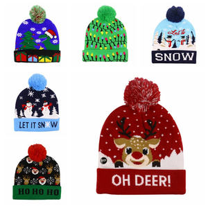 <span class=keywords><strong>Bonnet</strong></span> <span class=keywords><strong>en</strong></span> acrylique tricoté personnalisé avec personnage de dessin animé, broderie, doux, chaud, style ski, tissu courant, unisexe, pour adulte - Product Image 3