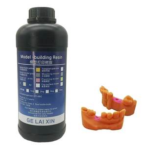 Resina De Impressão 3D Dentária Resina De Goma Dental Fácil de Fundir e Resealable 3D Impresso Dentaduras Flexíveis Goma Tissues Resina - Product Image 2