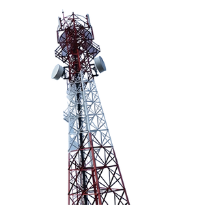 Tour en acier à 4 pieds conçue pour les applications de télécommunications avec des composants modulaires vendus séparément pour la logistique et l'assemblage - Product Image 1