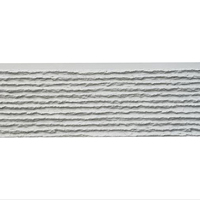 Nouveau panneau de parement en pierre artificielle polyuréthane PHEDORA JF-606 2024, couleur personnalisée moderne, pierre décorative extérieure à effet fluide