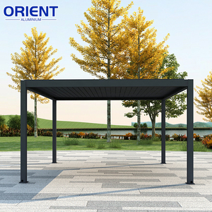Pérgola de Aluminio con Recubrimiento en Polvo, de Alta Resistencia, para Jardín, con Estética Duradera Pérgola de Aluminio para Exteriores Moto - Product Image 3