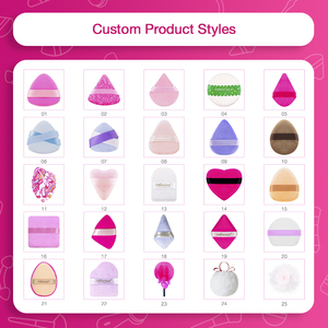 <b>Triangle</b> <b>Powder</b> <b>Puff</b> Custom Logo Makeup Sponge High-Quality <b>Powder</b> <b>Puff</b> Packaging for Beauty Counter Gifts - Product Image 4