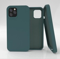 Iniu — coque en faux silicone TPU pour iphone 12 pro max, avec doublure en fibre, doux au toucher, 2020