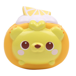 Pu Foam <b>Squishy</b> Bear Roll Toy For Kids 2-4 Years Unisex Fidget Toy - Product Image 5