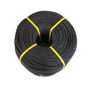 Trung Quốc rẻ nhất 32mm PP xoắn dây 10mm PP dây màu đen dây 4mm 6mm 8mm 12mm 16mm 18 <span class=keywords><strong>mm</strong></span> 20mm 24mm 30mm Trung Quốc tiêu chuẩn quốc gia - Product Image 1