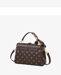 Sac bandoulière tendance en cuir PU souple, style rétro, imprimé personnalisé, pour femme, sac à main pour femme d'âge mûr - Product Image 3