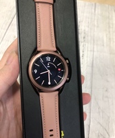Montre 3/5 smartwatch avec cuir Montre avec Crazy Horse vintage cuir cousu main original