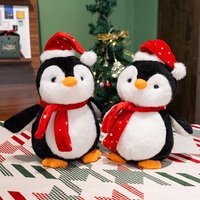 Peluche de Noël en forme de dessin animé, rembourrée de coton PP, pour cadeaux de Noël pour enfants, fabricant de jouets en peluche de Noël