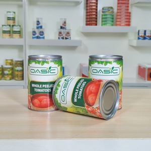 Tomates pelées biologiques/sélectionnées en conserve, sans additifs artificiels, choix premium pour les restaurants et l'industrie agroalimentaire - Product Image 4