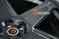 Roda tempa logam campuran Monoblok kustom untuk Ferrari 812 F12 488 458 430 296 F8 ROMA F355 348 LaFerrari murosangue SF90 Portofino