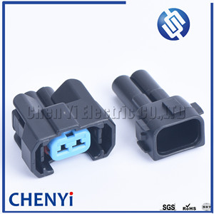 NH1หัวฉีดน้ำมันเชื้อเพลิงอัตโนมัติ2ขา OBD2กันน้ำขั้วต่อสายไฟรถยนต์ปลั๊กไฟ6189-0533 1996-2002สำหรับ CRV - Product Image 2
