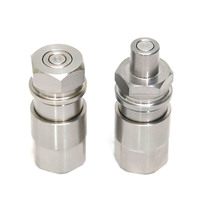 NAIWO Raccords de production personnalisés Coupleur rapide Pièces hydrauliques en acier inoxydable QRC Connecteurs de cartes de connexion multiples Staubli