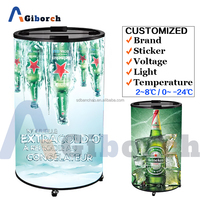 Refrigerador de Barril con Garantía de 5 Años, Entrega Global, Enfriador de Bebidas y Cerveza, Congelador, MOQ 1