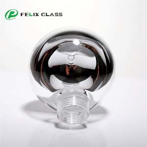 Abat-jour en verre borosilicate 3.3 semi-enduit, fabriqué en usine, taille personnalisée, pour éclairage intérieur LED avec télécommande - Product Image 4