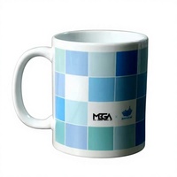 Mug en céramique chauffant par sublimation fait main, coffret cadeau de Noël, couleurs personnalisables, logo, compatible micro-ondes et lave-vaisselle