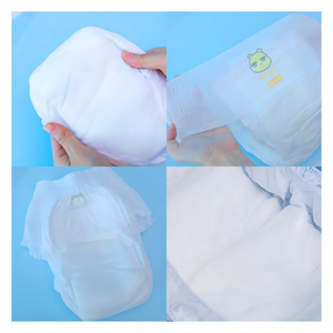 Couches-culottes jetables pour bébé, douces, respirantes, sans activants, avec protection anti-fuites imprimée et adhésive, type <span class=keywords><strong>pull</strong></span>-up - Product Image 3