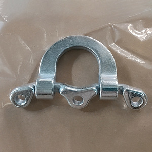 Anchor D Ring Carbon Steel Zinc Plated For Safety Belt Connect Use Size TY515 - Product Image 1