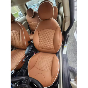 For BMW <strong>MINI</strong> CLUBMAN Coupe COUNTRYMAN Custom Car Accessories <strong>Seat</strong> <strong>Covers</strong> 2 <strong>Seats</strong> 4 5 <strong>Seats</strong> Nappa Leather Full Set Full Covered - Product Image 1