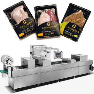 Automatic Thermoforming Skin Packaging Machine for Meat, Automatic Tray Sealing Machine, Machine Emballage Sous Vide <strong>Barquette</strong> - Product Image 1