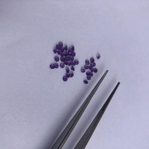 Piedra de amatista Africana Natural de 3mm, piedras preciosas sueltas redondas facetadas, último diseño para la fabricación de joyas, collar, anillo, ofertas de tendencia - Product Image 2