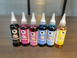 Impresora de alimentos A3 CISS para imprimir en papel comestible, perlas de azúcar, chocolate, pasteles, cupcakes, macarons, impresión de alta velocidad y gran tamaño. - Product Image 2