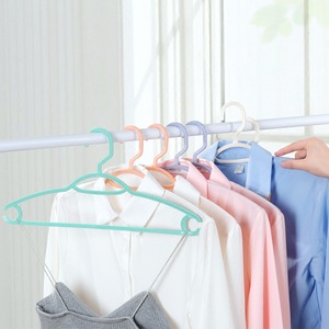Multifunctional adult household non-slip, mark-free, windproof <b>plastic</b> clothes hanger, suitable for student dormitories, - Product Image 4