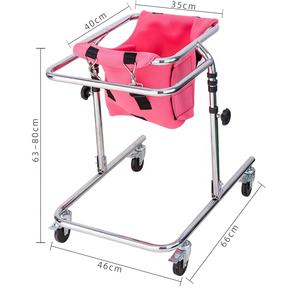 Marcheur réglable en hauteur pour enfant, aide à la rééducation des membres inférieurs, support d'entraînement, trotteur - Product Image 5