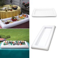 Seau à glace flottant gonflable en PVC écologique, couleur personnalisable, capacité maximale <100kg, pour jeux de fête à domicile et boissons