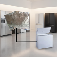 Vente flash - Panneaux isolants sous vide - Panneaux d'isolation thermique VIP pour la construction ou l'application frigorifique