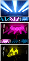 Grand Événement Super Faisceau 360W Faisceau Spot Wash 3-en-1 CMY + CTO Lyre LED Double Effet Prisme Lumière pour Fête Mariage DJ