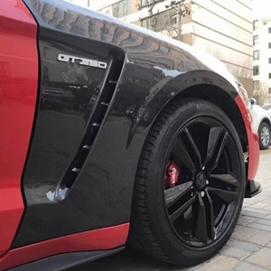 Pour Ford <span class=keywords><strong>Mustang</strong></span> GT350, utilisez des ailes latérales en fibre de carbone de haute qualité 3K, 2 pièces, kits de carrosserie de mise à niveau, neuf, ajustement parfait - Product Image 6