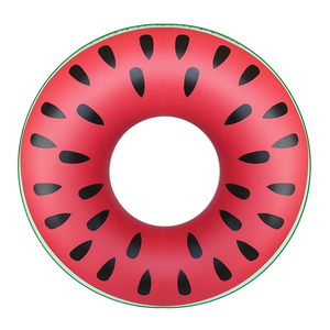 Flotador Inflable de PVC Ecológico con Forma de Sandía, Juguetes para Piscina, Flotadores de Limón, Anillo de Natación Tipo Donut para Niños y Adultos - Product Image 1