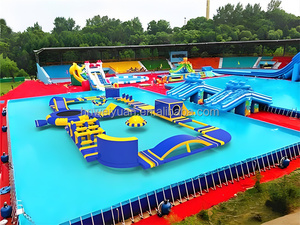 <span class=keywords><strong>Piscine</strong></span> gonflable géante à cadre en acier, bassin de stockage d'eau en <span class=keywords><strong>bâche</strong></span> extérieure, <span class=keywords><strong>piscine</strong></span> à cadre - Product Image 3
