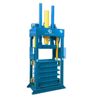 Presse à balles hydraulique verticale en gros d'usine presse à balles de coton presse à balles pour vêtements d'occasion avec prix de gros