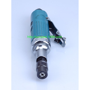 Amoladora neumática de tipo recto, entrada de aire de 1/4 pulgadas, interruptor de disparo con escape trasero para pulido y amolado de metales - Product Image 5