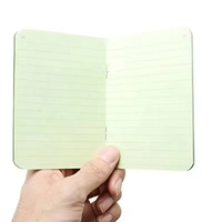 Carnet de notes extérieur étanche, mini, effaçable, à spirale, format poche, en papier de pierre
