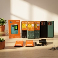 Newsunda N5609 Teléfonos Móviles Mini al por Mayor, Teléfono Pequeño con Doble SIM y Teclado